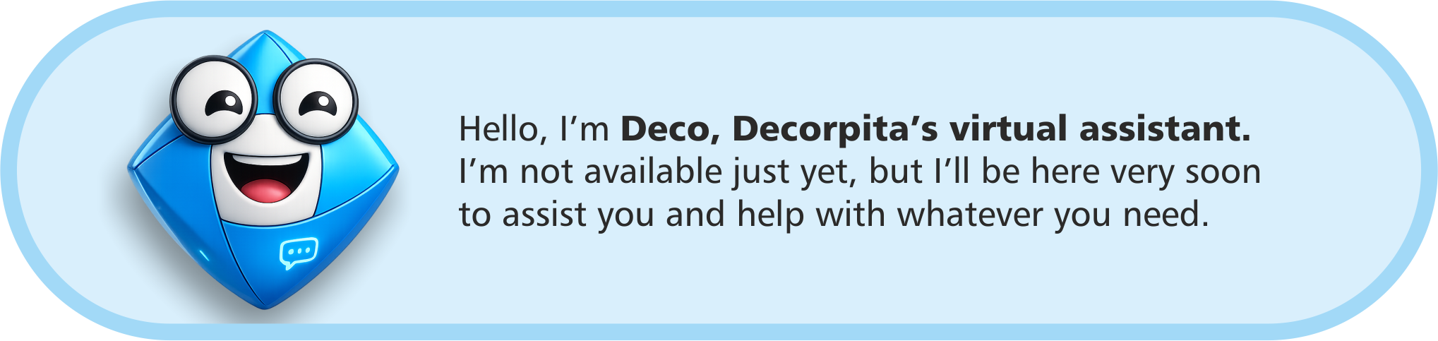 chatbot decorpita
